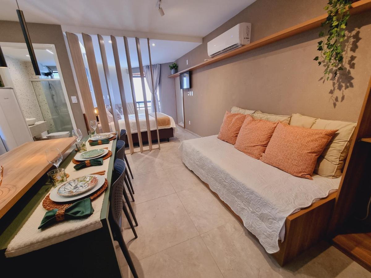 Studio 603 Beira Mar De Pajucara Edf Tenerife Maceió المظهر الخارجي الصورة