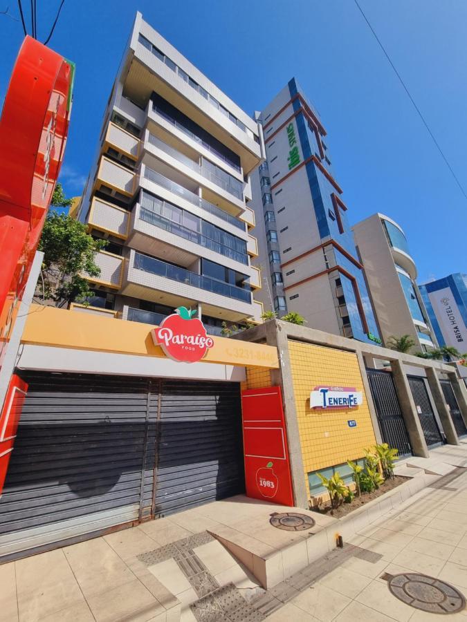 Studio 603 Beira Mar De Pajucara Edf Tenerife Maceió المظهر الخارجي الصورة
